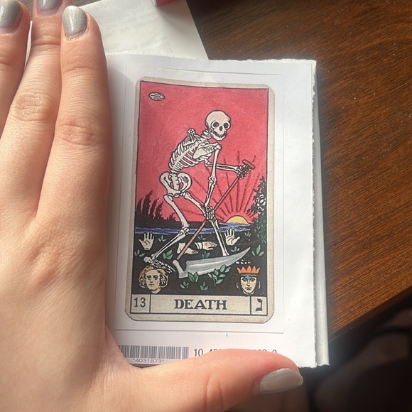 Big Tarot Death Card Sticker - Picture 2 of 2